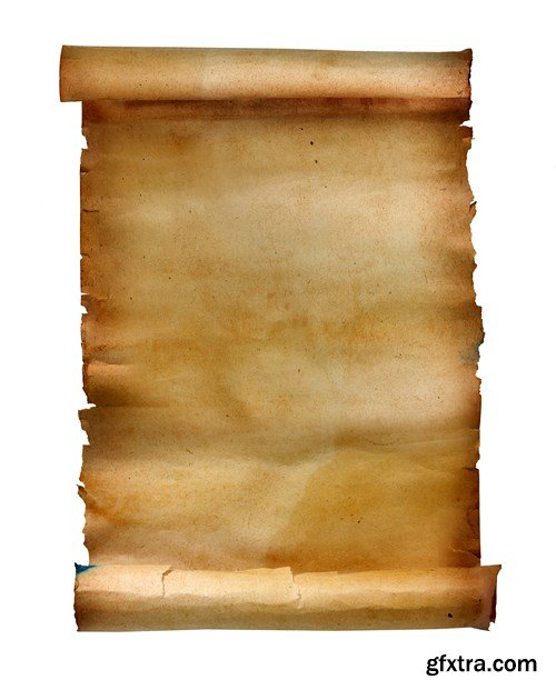 Old Paper Scroll, 35x UHQ JPEG