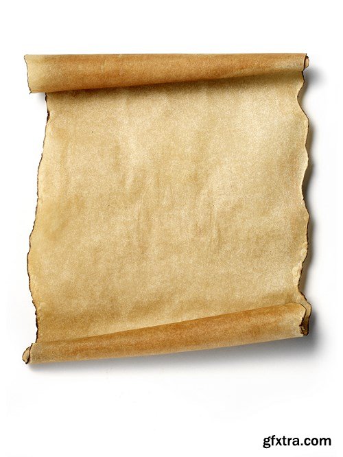 Old Paper Scroll, 35x UHQ JPEG