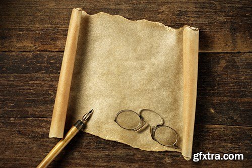 Old Paper Scroll, 35x UHQ JPEG