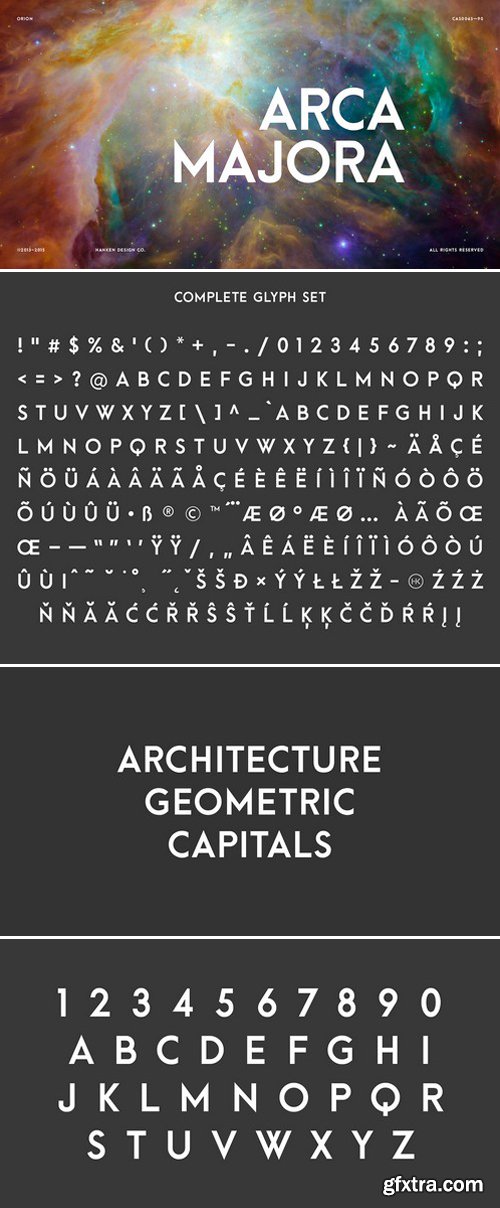 Arca Majora Typeface