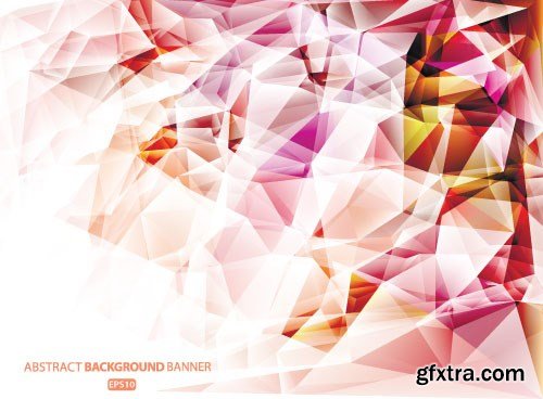 Abstract & Polygonal Design Background, 25x EPS