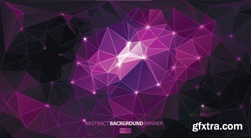 Abstract & Polygonal Design Background, 25x EPS