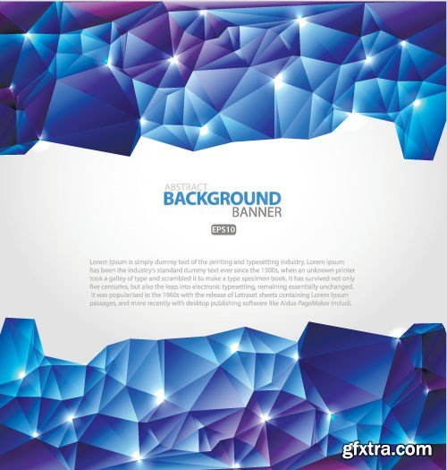 Abstract & Polygonal Design Background, 25x EPS