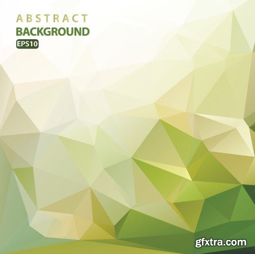 Abstract & Polygonal Design Background, 25x EPS