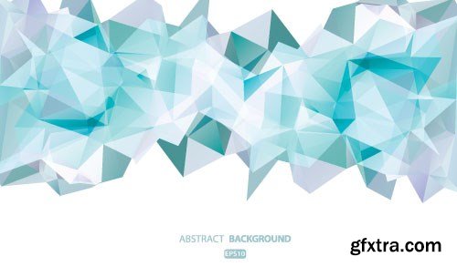 Abstract & Polygonal Design Background, 25x EPS