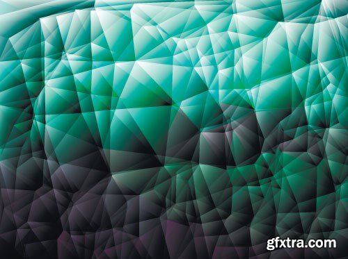 Abstract & Polygonal Design Background, 25x EPS