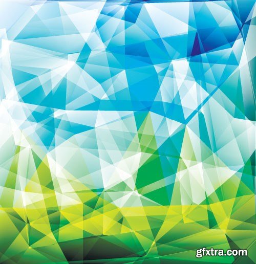 Abstract & Polygonal Design Background, 25x EPS