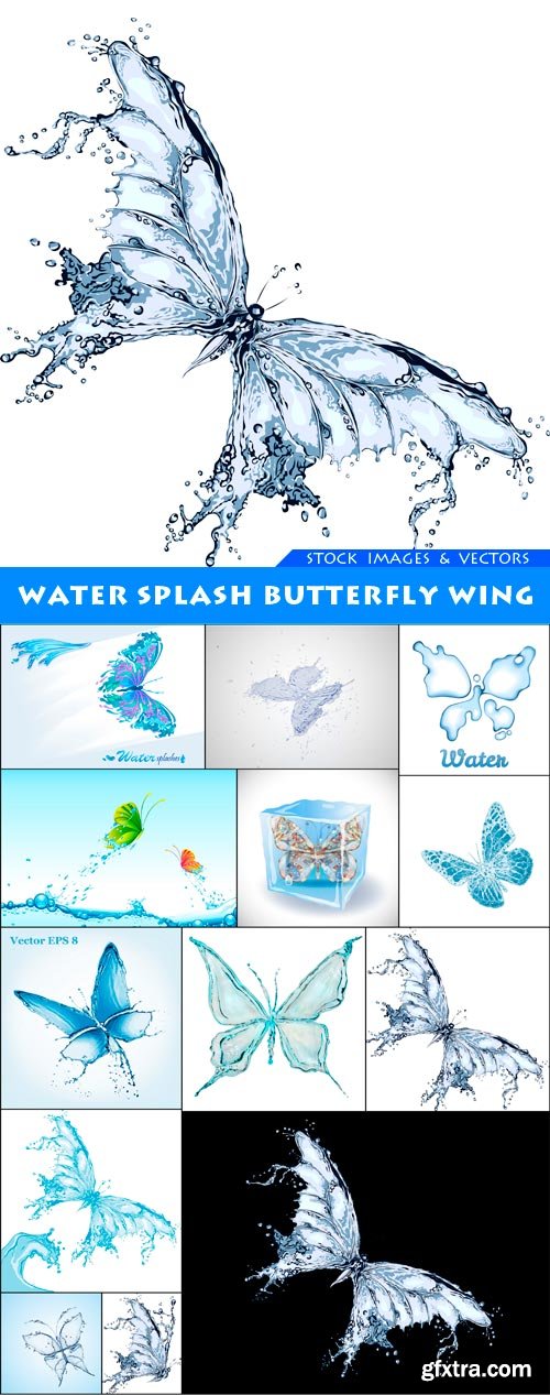 Water splash butterfly wing 13X JPEG