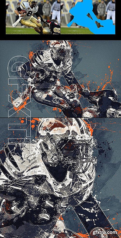 GraphicRiver - Paint Splatter - Photoshop Actions 13220611