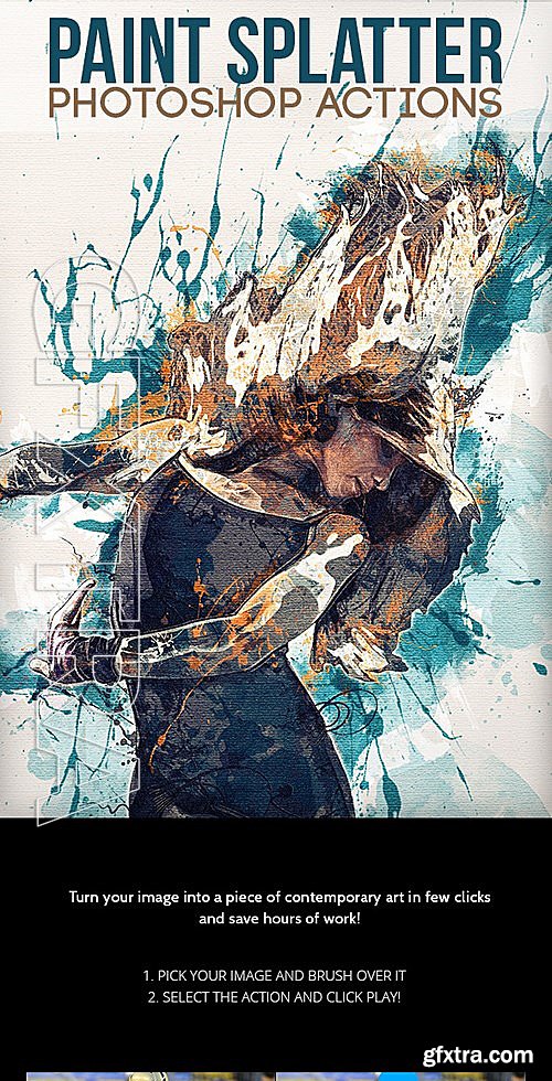 GraphicRiver - Paint Splatter - Photoshop Actions 13220611