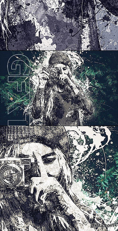 GraphicRiver - Paint Splatter - Photoshop Actions 13220611