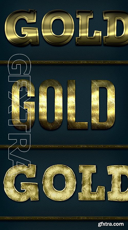 GraphicRiver - 20 Gold Styles - Ultimate Collection 13245869