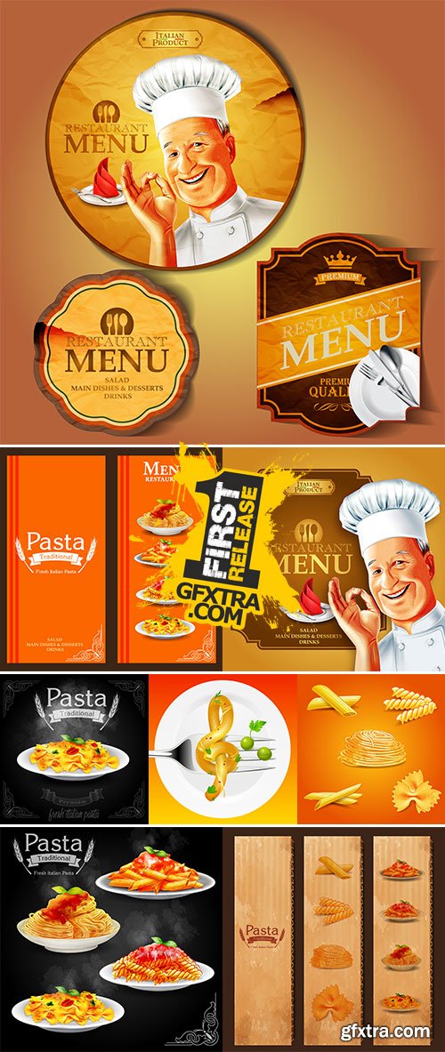 Stock vectors Restaurant menu