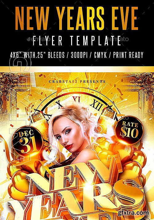 GraphicRiver - New Years Eve Flyer Template 13159141