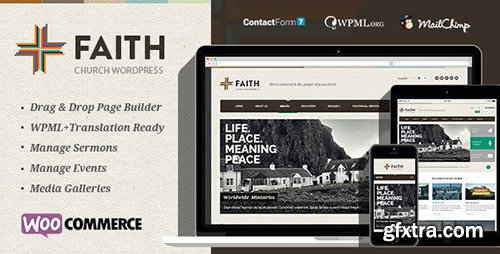 ThemeForest - Faith v1.0 - Multi Purpose WordPress Theme - 6976883