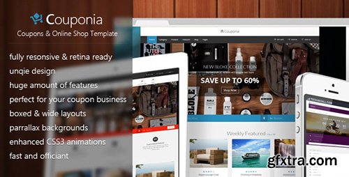 ThemeForest - Couponia v2.7 - Coupons & Online Shop Template - 8233607