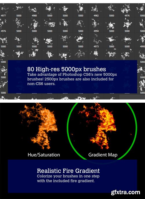 CM 3323 - 80 Photorealistic Fire Explosions