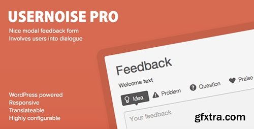 CodeCanyon - Usernoise Pro v4.0.6 - Modal Feedback & Contact form - 1420436