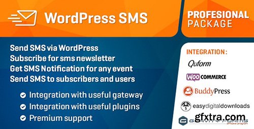 CodeCanyon - WP SMS Professional Package v2.0 - 9380372