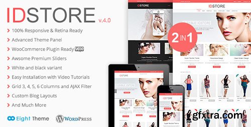 ThemeForest - IDStore v4.0 - Responsive Multi-Purpose Ecommerce Theme - 4792186