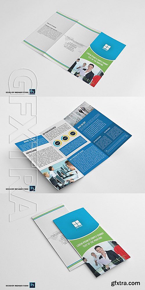 CM - Trifold Business Brochure Vol04 399624