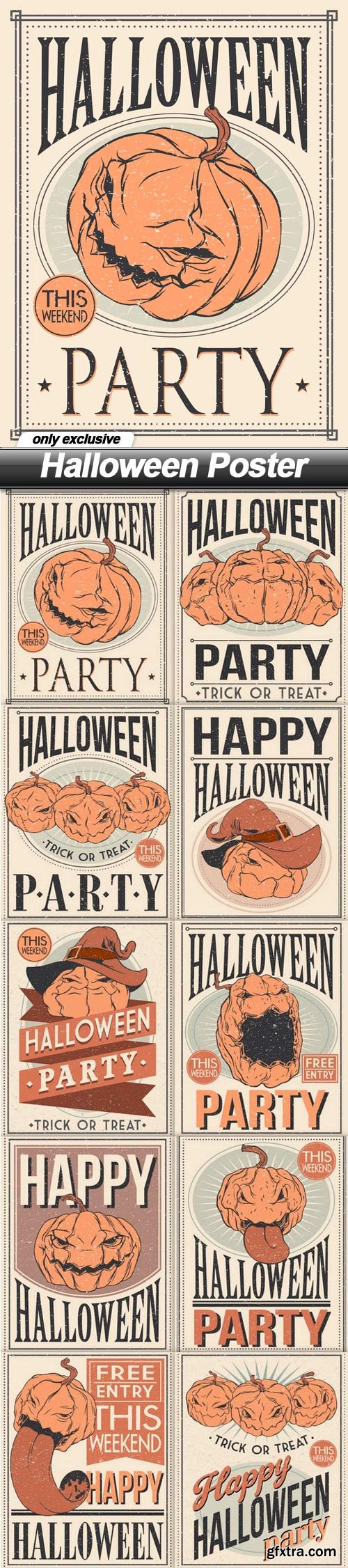 Halloween Poster - 10 EPS