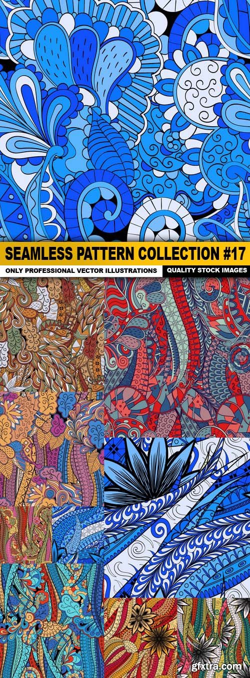 Seamless Pattern Collection #17 - 10 Vector