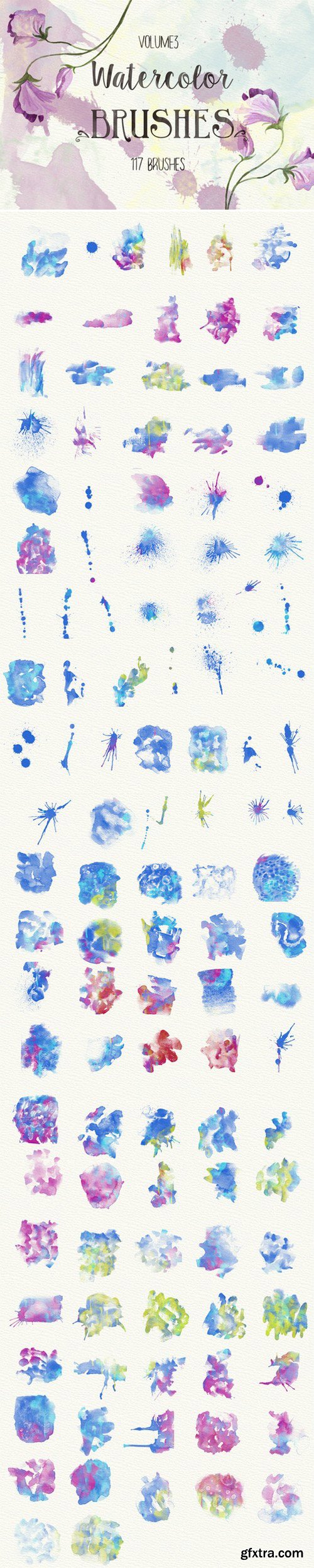 CM - 117 Watercolor Brushes 386539