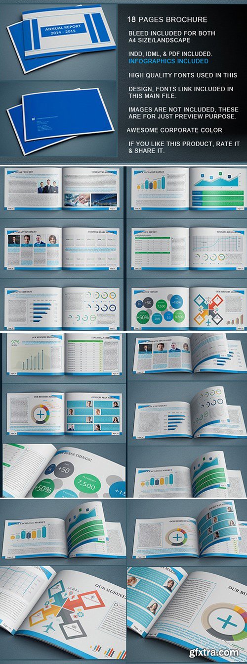 CM - InDesign Annual Report Template 395885