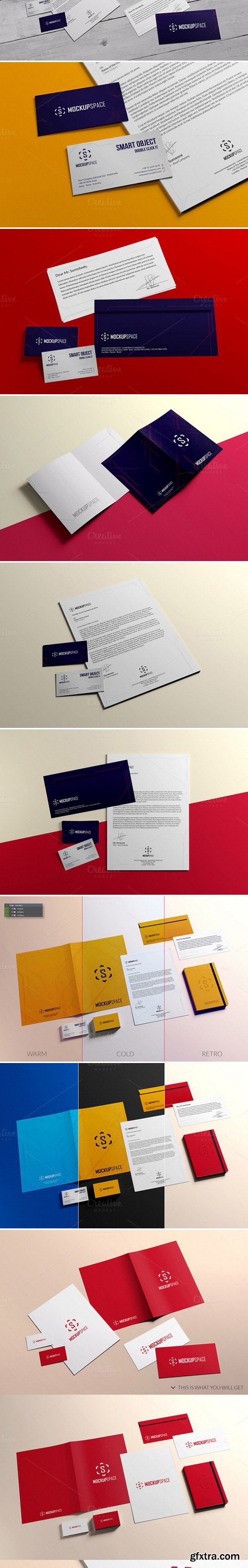 CM - Elegant Stationery Brand Mockups 398078