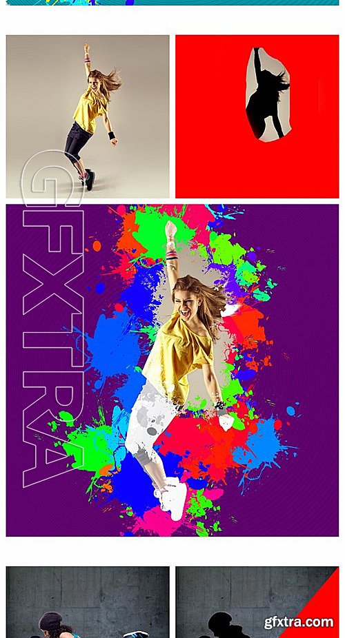 GraphicRiver - Overpainted Photoshop Action 13270812