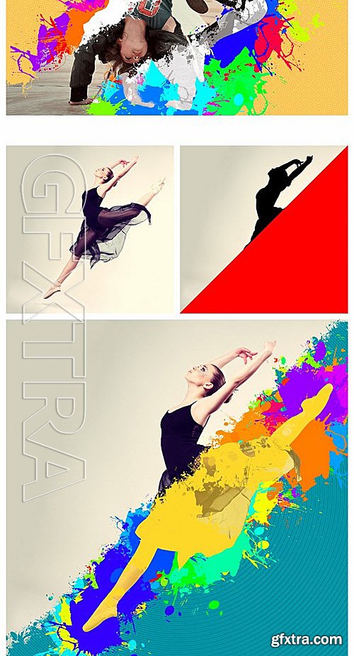 GraphicRiver - Overpainted Photoshop Action 13270812