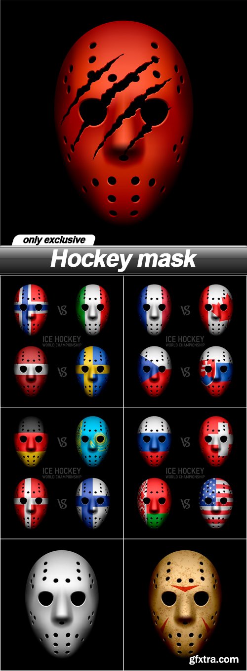 Hockey mask - 7 EPS