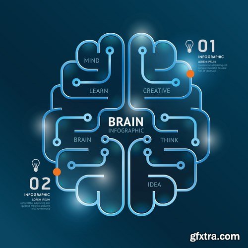 Infographics design diagram - 10 EPS