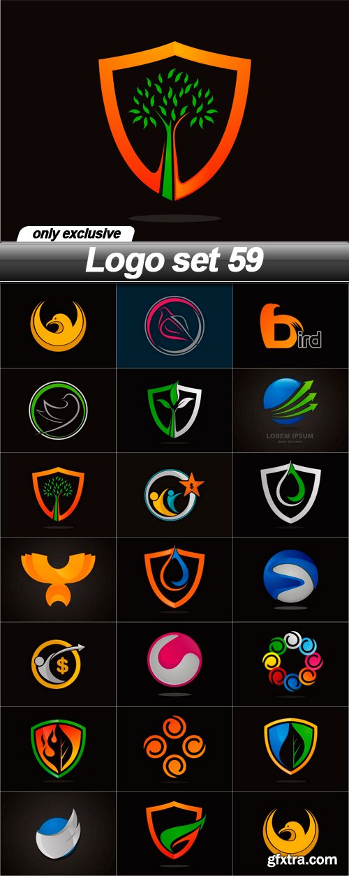 Logo set 59 - 20 EPS