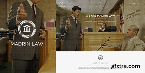 ThemeForest - Madrin Law v1.0.7 - Responsive OnePage WordPress Theme - 10474922