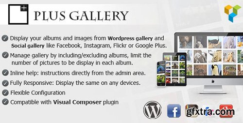 CodeCanyon - Plus Gallery v3.0.0 - A Responsive photo WP gallery and Social gallery - 7836626