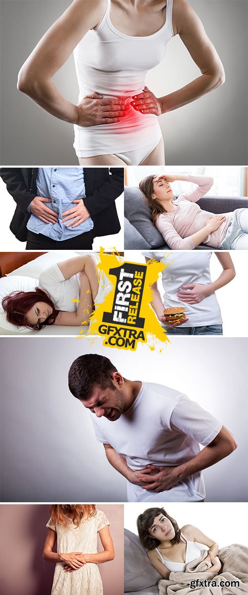 Stock Image Stomach upset