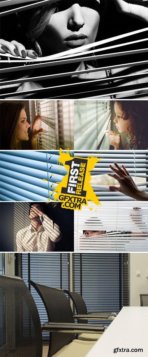 Stock Image Venetian blinds