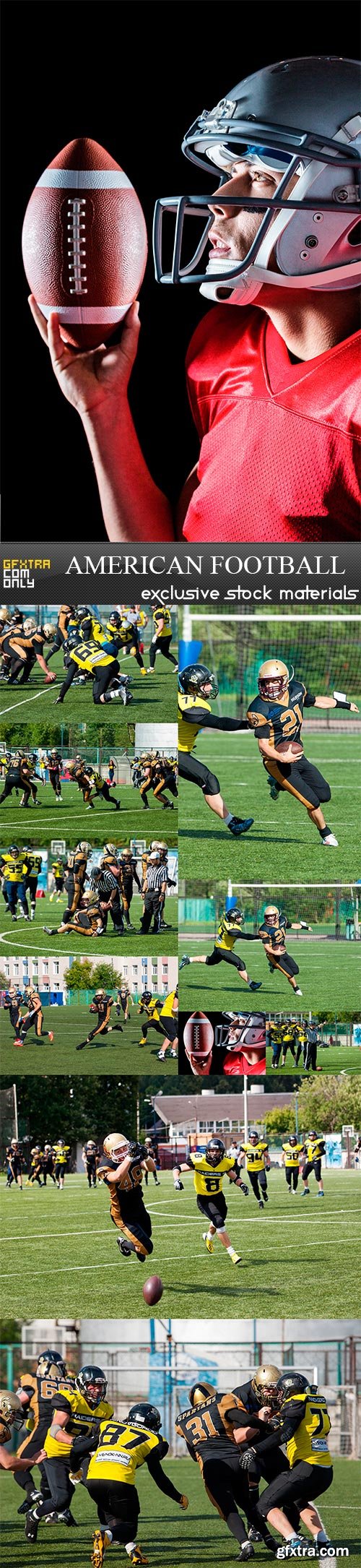 American football player, 10 x UHQ JPEG