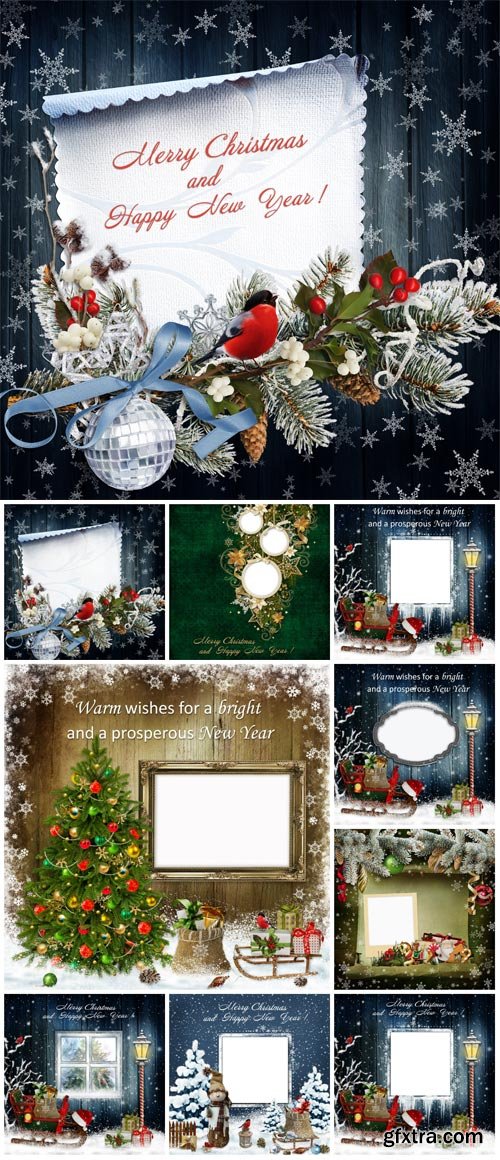 Christmas greeting background