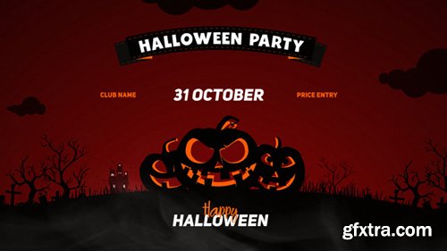 Videohive Halloween Party Opener 13125220