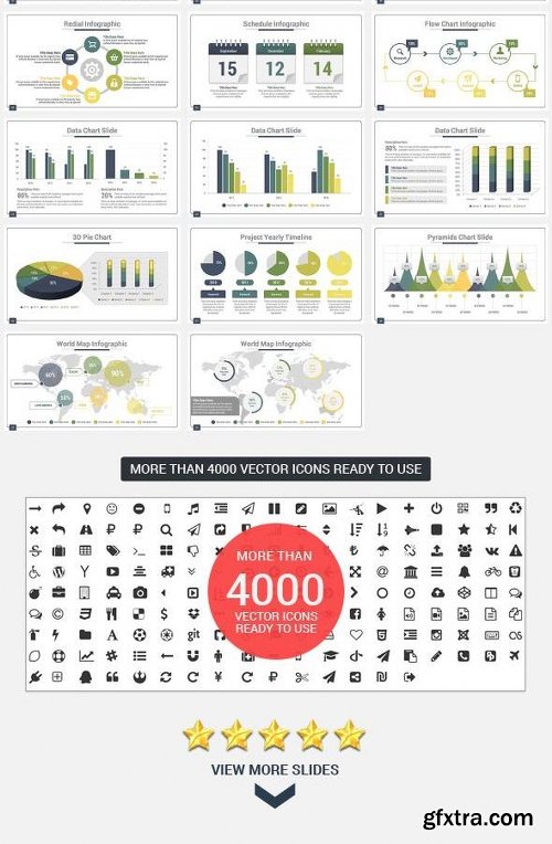 Graphicriver 3 in 1 Bear PowerPoint Template Bundle 13028387