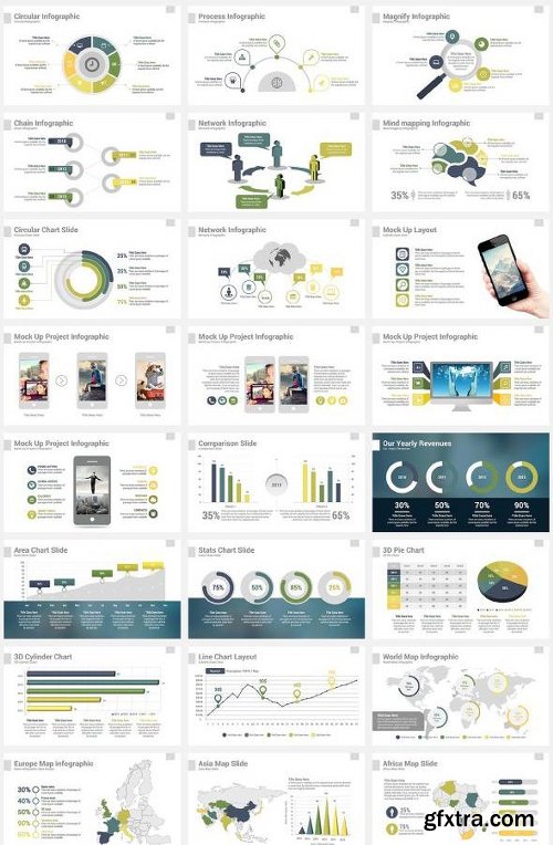 Graphicriver 3 in 1 Bear PowerPoint Template Bundle 13028387