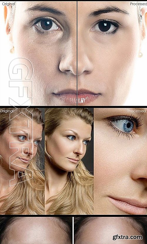 GraphicRiver - 50 Most Advanced Skin Retouching Lightroom Presets 13227899