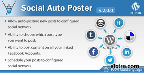 CodeCanyon - Social Auto Poster v2.0.0 - WordPress Plugin - 5754169