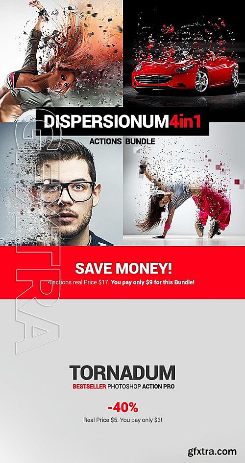 GraphicRiver - Dispersionum PS Actions Bundle 13300930