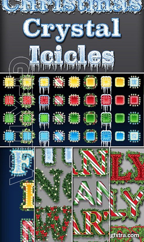 GraphicRiver - Christmas Graphic Styles Bundle Adobe Illustrator 13303775