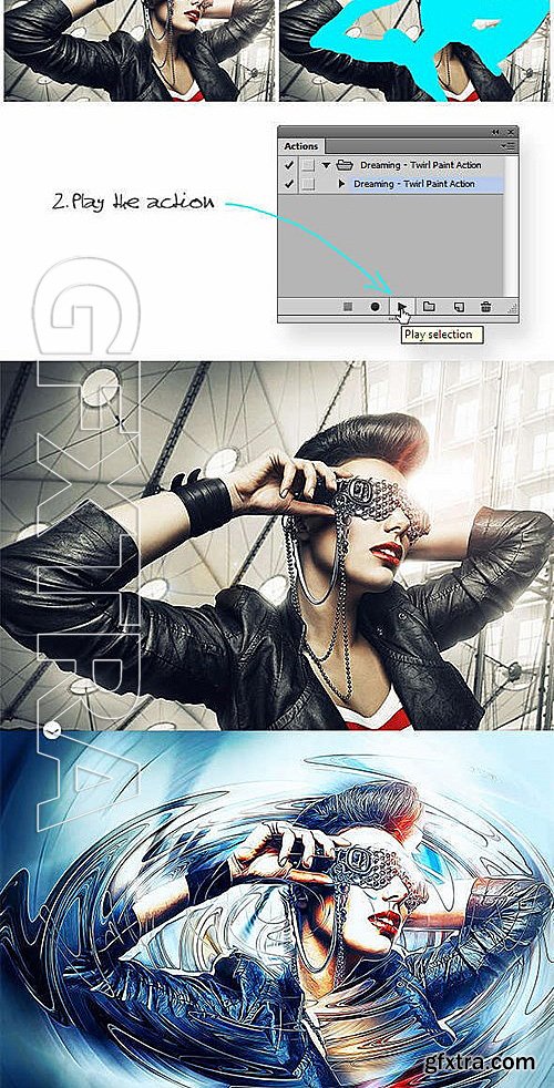 GraphicRiver - Dreaming - Twirl Paint Action 13289569