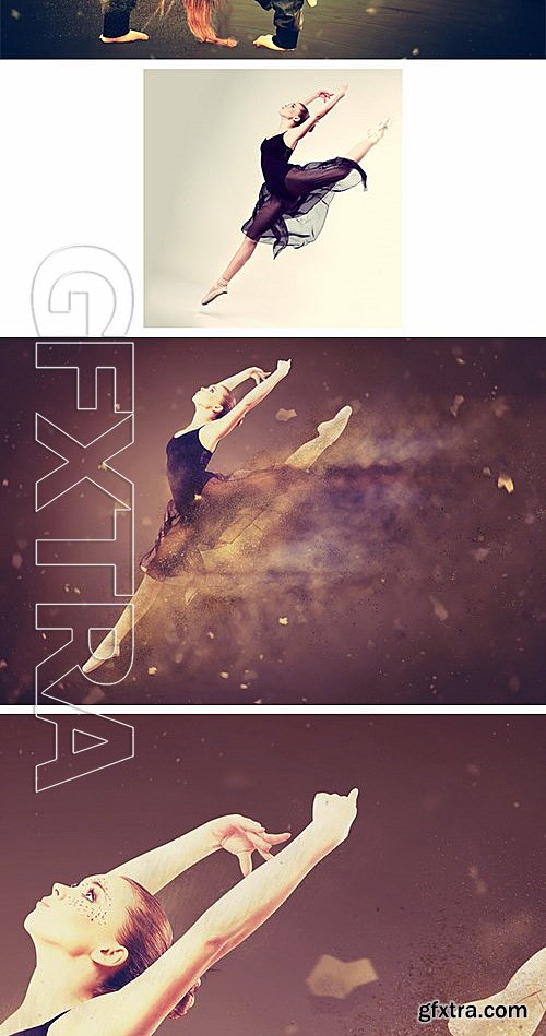 GraphicRiver - Dusted Photoshop Action 13302462